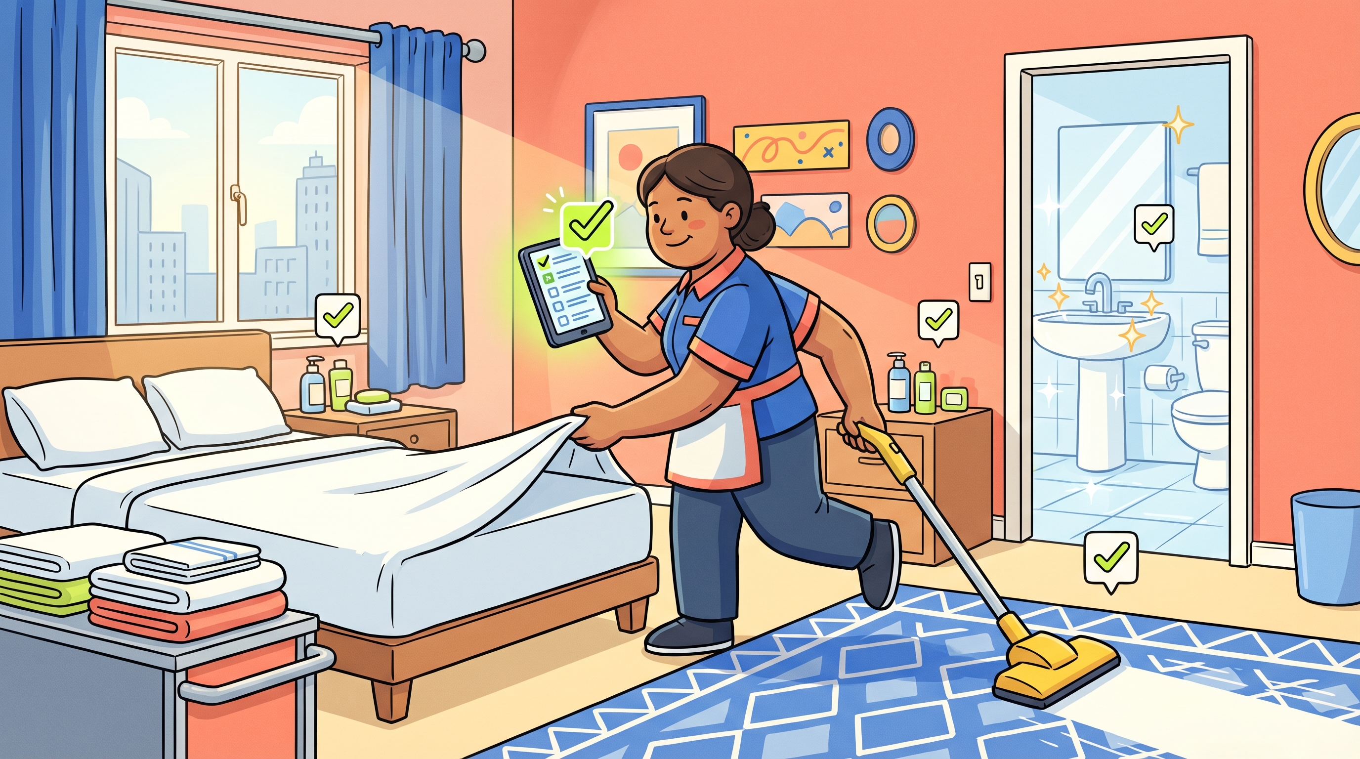 Daily Housekeeping Checklist — Hospitality