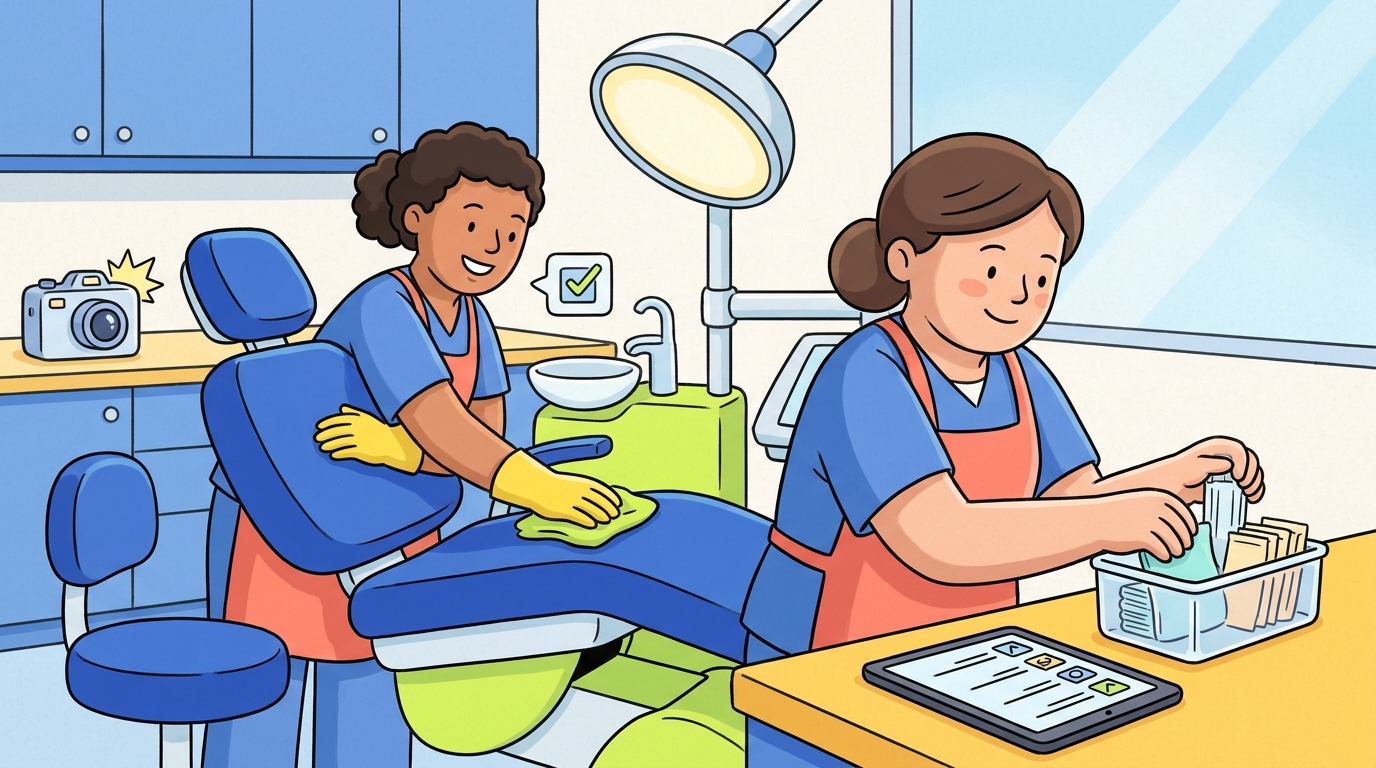 Dental Operatory Cleaning Checklist — Healthcare