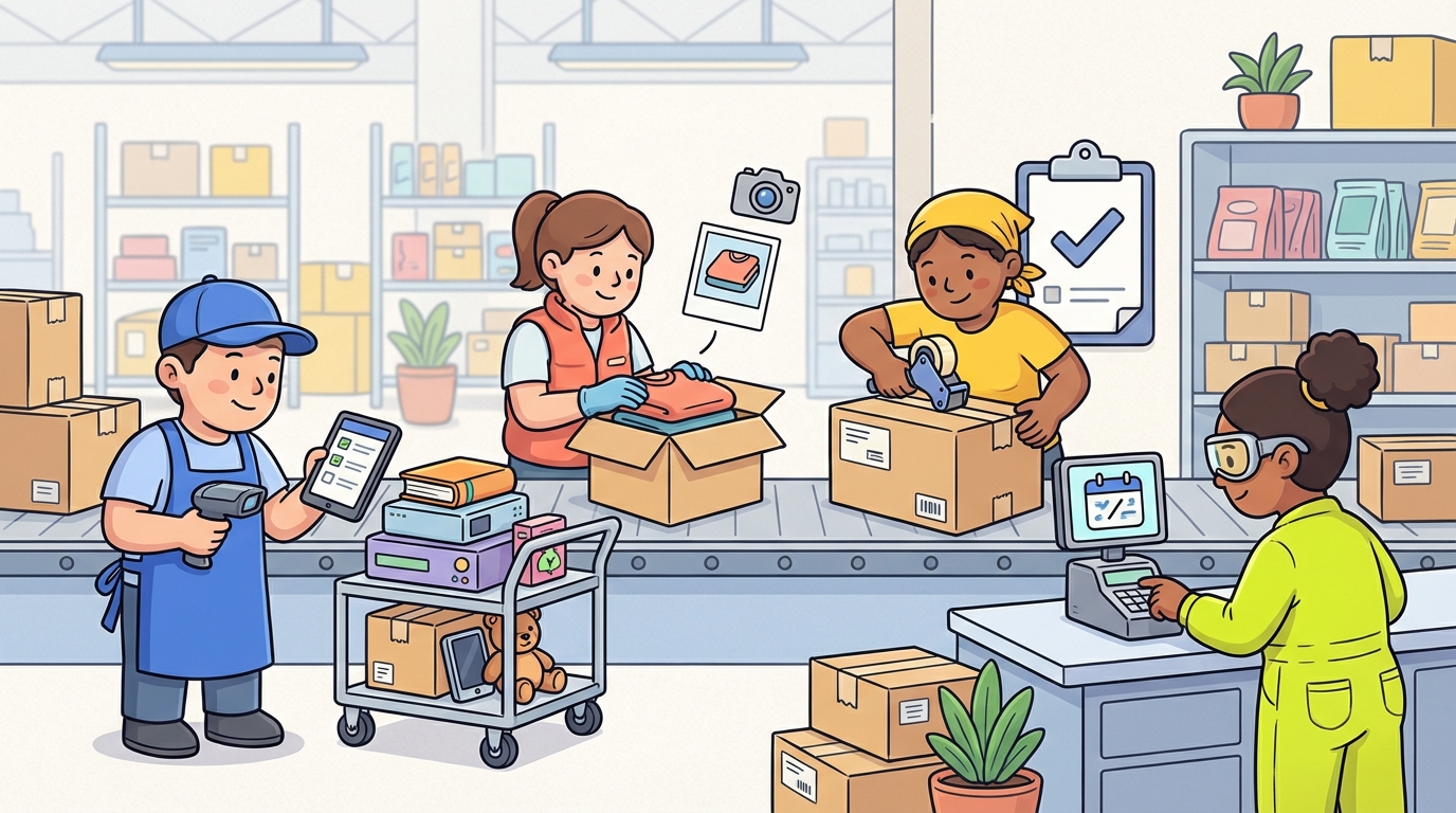 Ecommerce Order Packing Checklist — Retail