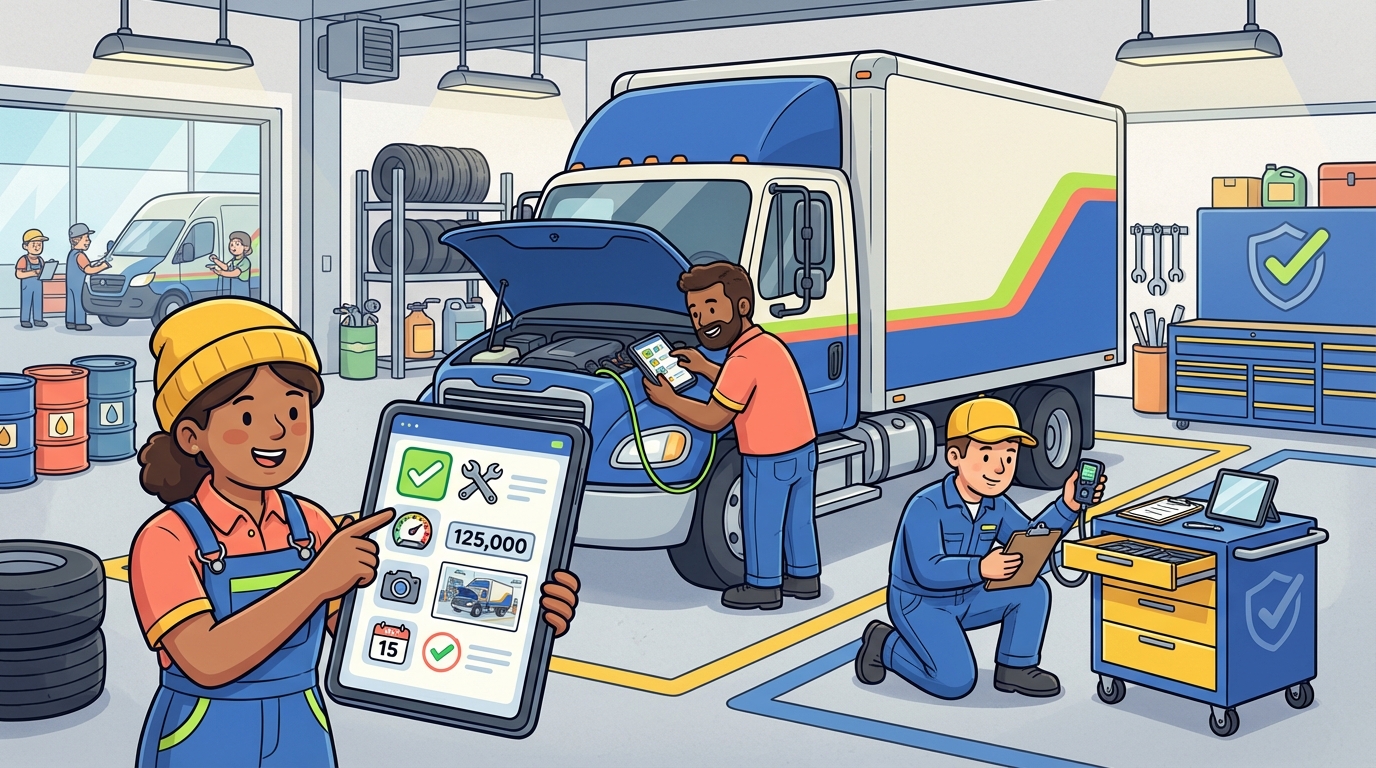 Fleet Maintenance Service Checklist — Automotive & Fleet