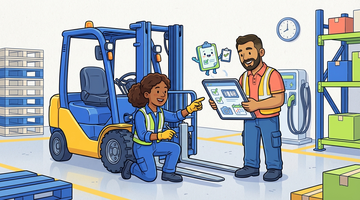 Forklift Inspection Checklist — Warehouse & Logistics