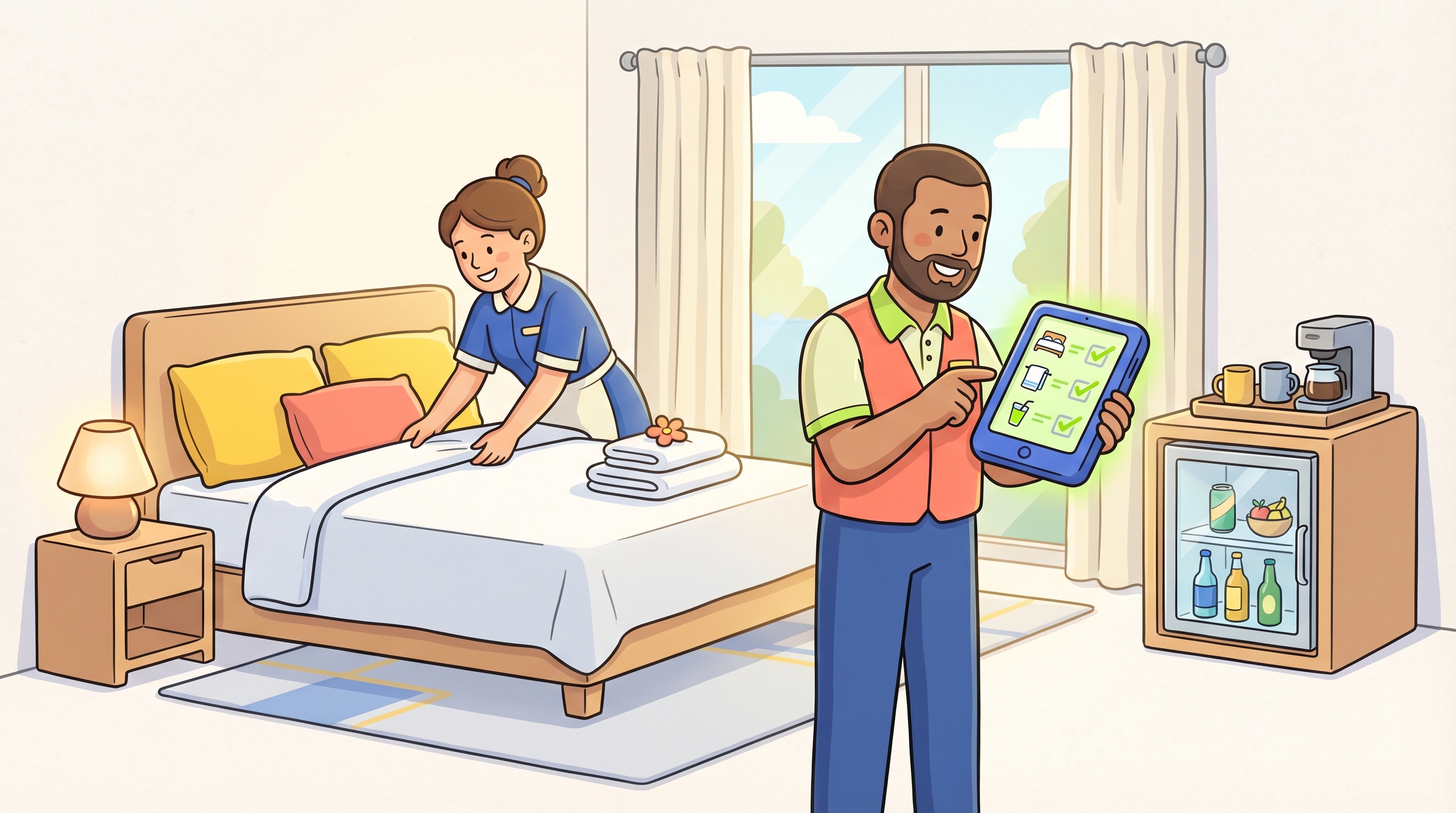 Guest Room Ready Checklist — Hospitality