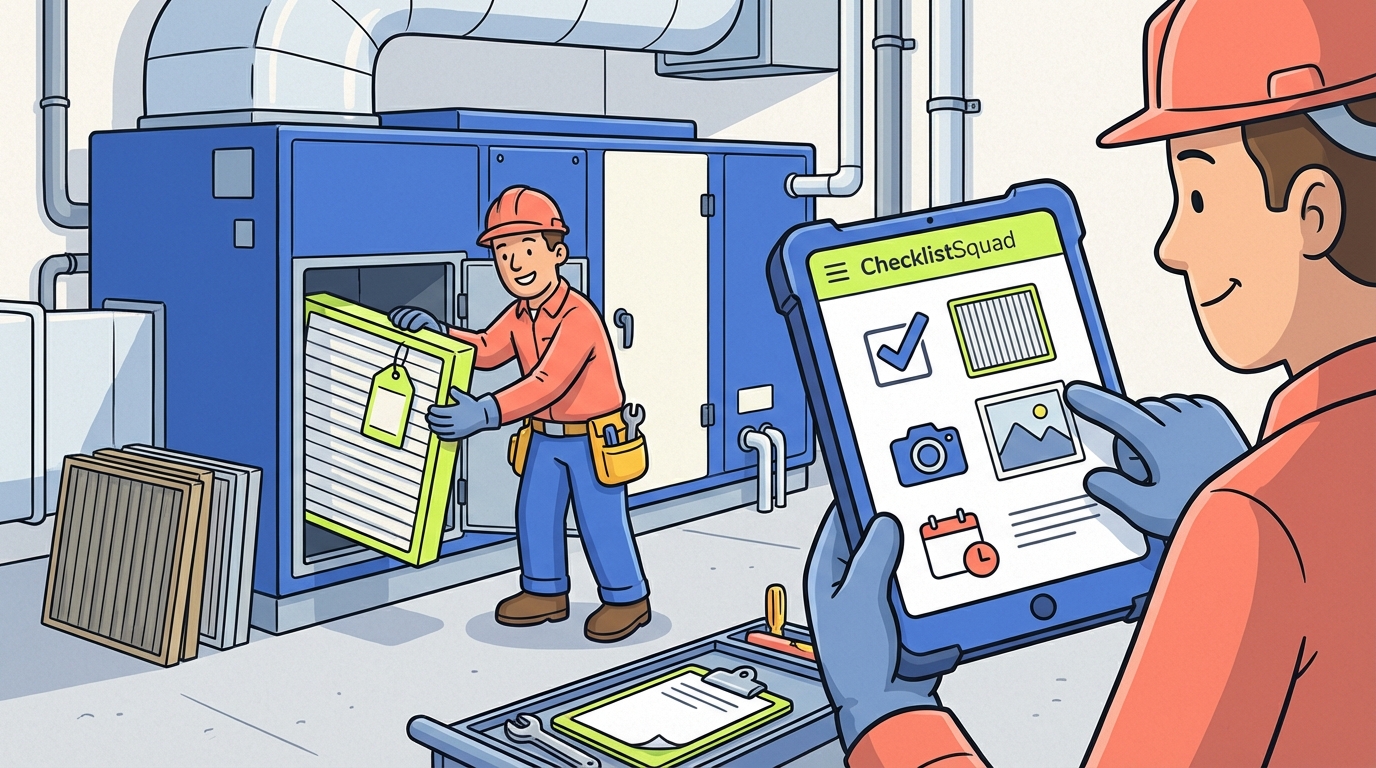 HVAC Filter Change Checklist — Facilities Management