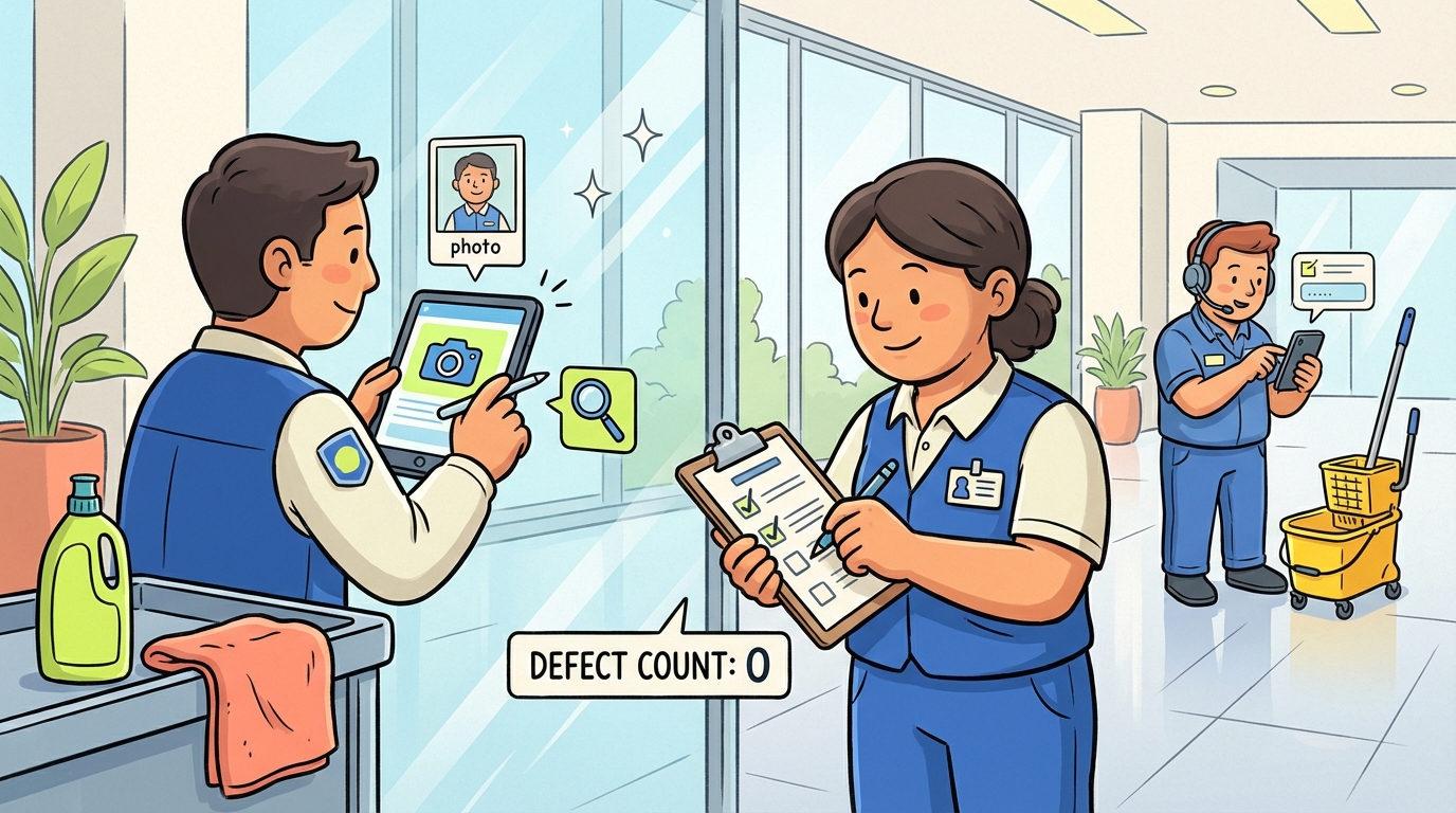 Janitorial Quality Inspection Checklist — Facilities Management