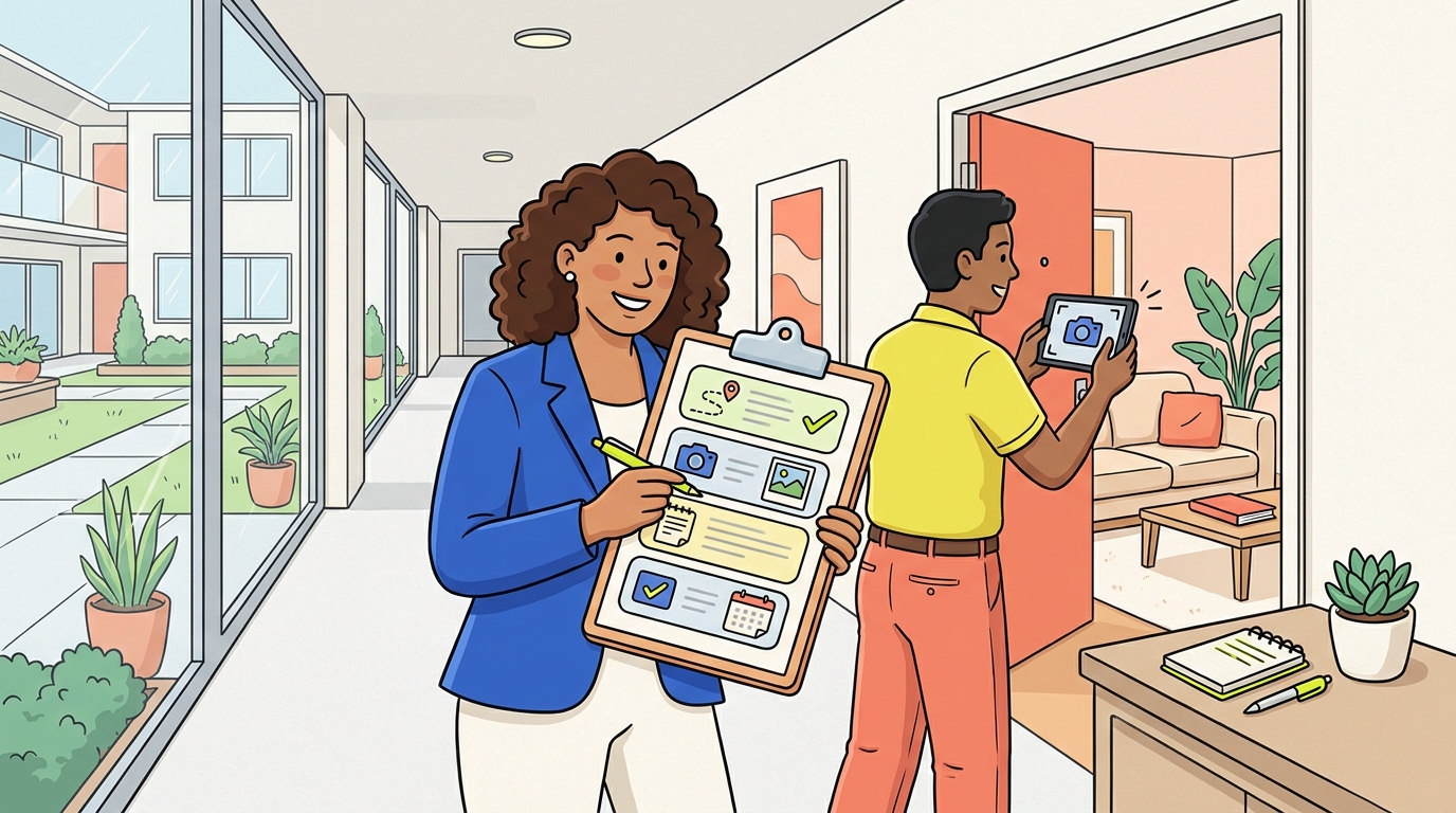 Leasing Agent Unit Tour Checklist — Property Management