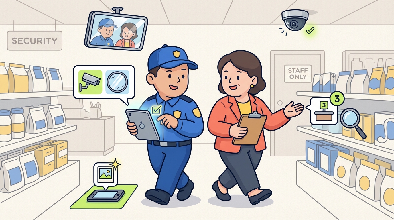 Loss Prevention Floor Walk Checklist — Retail