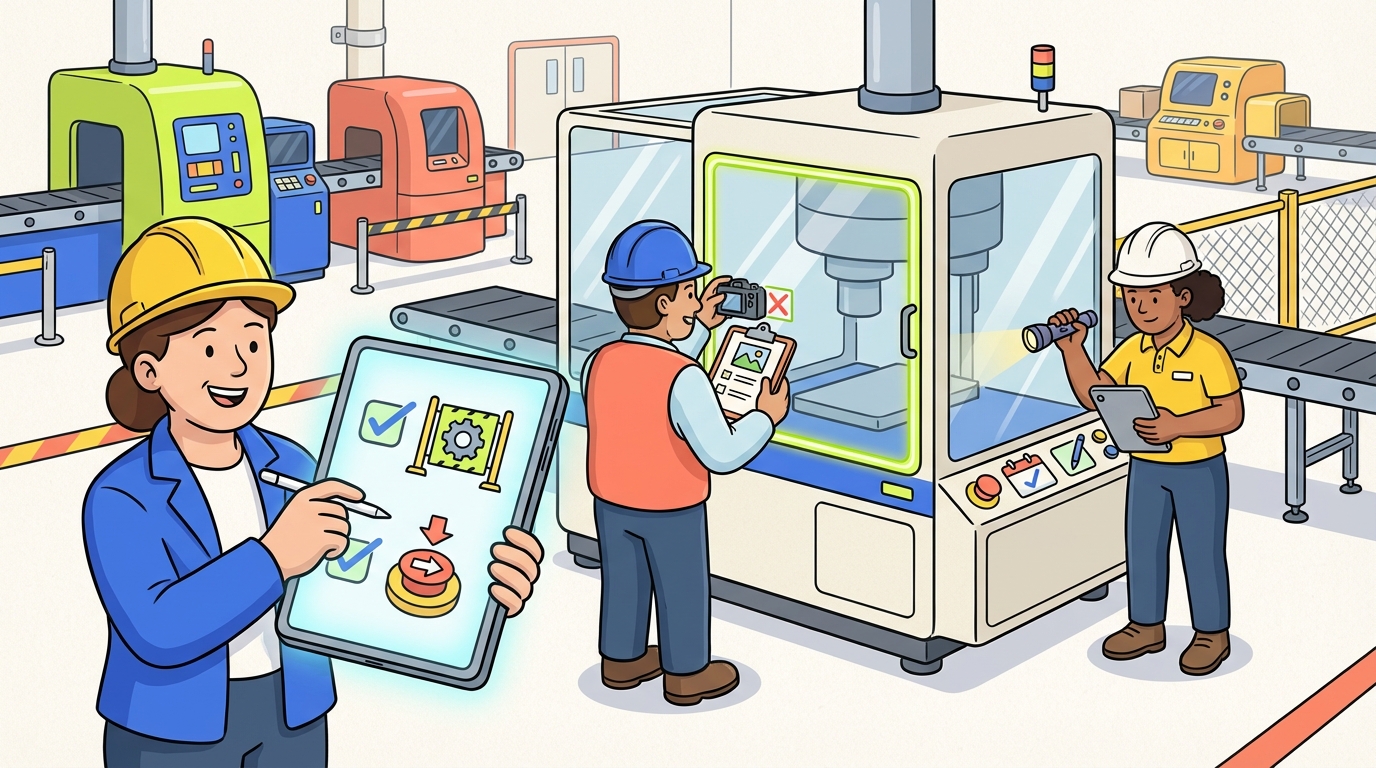 Machine Guarding Safety Checklist — Manufacturing