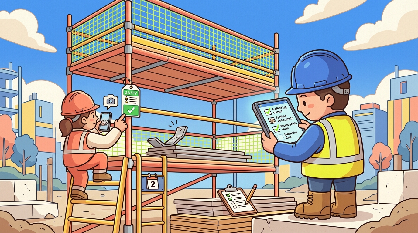 Scaffold Inspection Checklist — Construction