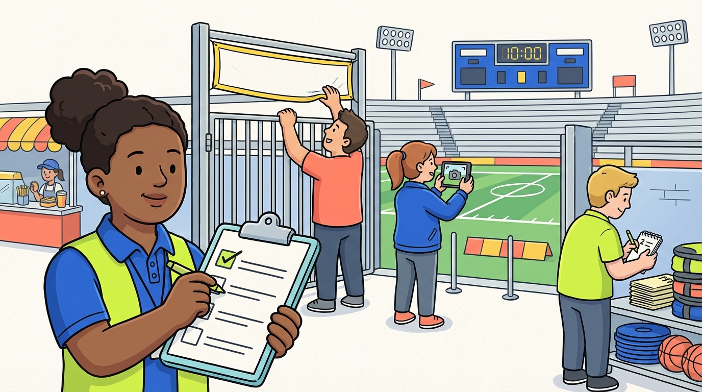 Sports Facility Game Day Checklist — Education