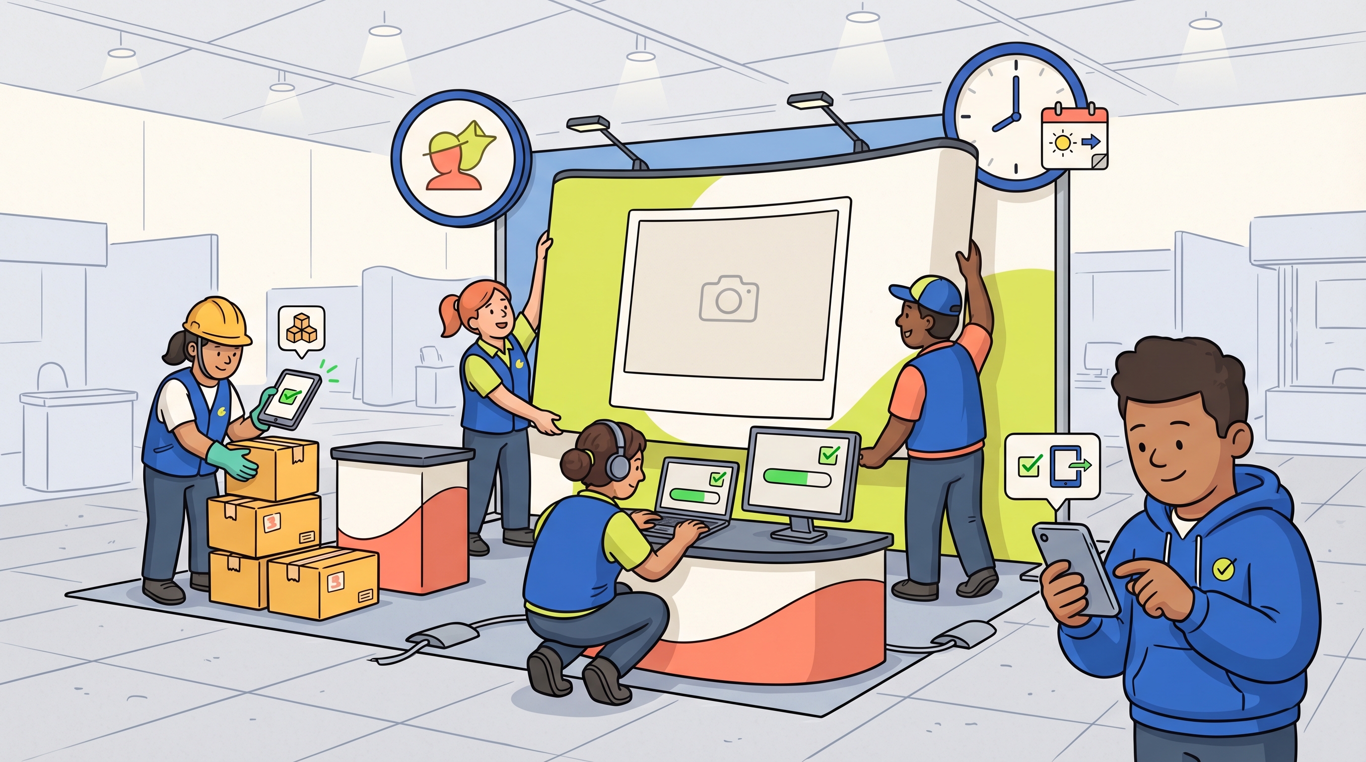 Trade Show Booth Setup Checklist — Events