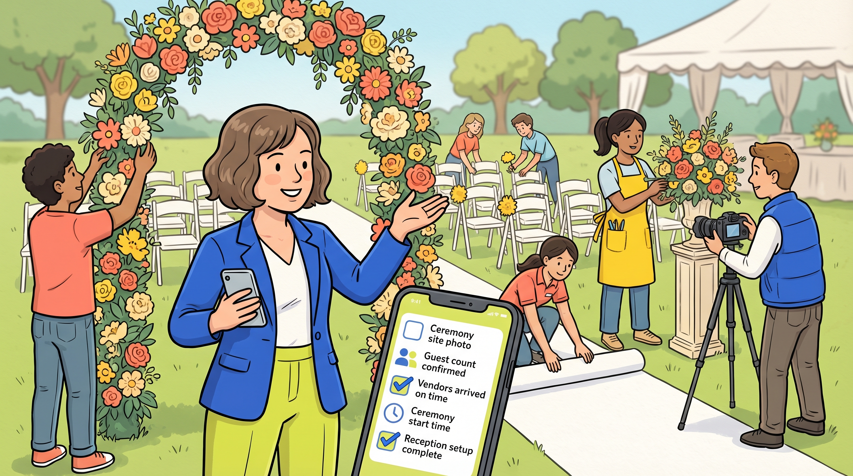 Wedding Day Coordinator Checklist — Events